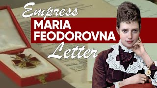 Empress Maria Feodorovna Letter  BBC News [upl. by Siward105]