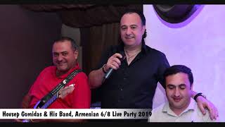 Hovsep Gomidas amp His Band Armenian 68 Live Party 2019 [upl. by Sherurd]