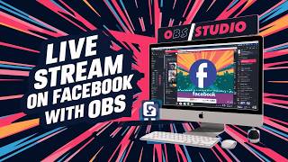 How to Stream Live On Facebook With OBS [upl. by Aiykan]