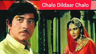 Chalo Dildaar Chalo Chand Ke Paar Chalo  Pakeezah 1972  Rajkumar Meena Kumari Lata Rafi [upl. by Eicul]