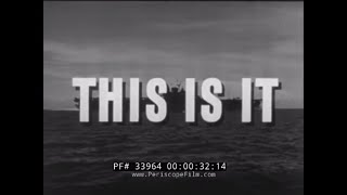 US NAVY WWII NAVAL AVIATOR TRAINING FILM quotTHIS IS ITquot REEL 1 33064 [upl. by Greenwald]