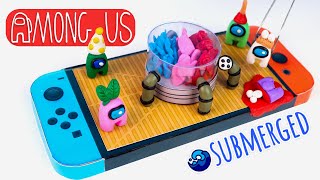 AMONG US Submerged Map CENTRAL in Nintendo Switch  Polymer Clay [upl. by Falcone]