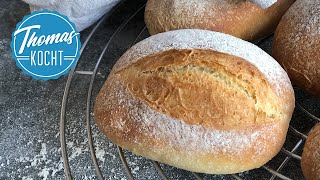 Brötchen im Schlaf backen  einfach und stressfrei [upl. by Warfore]