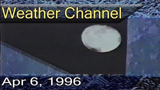 The Weather Channel  April 6 1996 [upl. by Accber578]