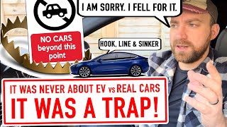 It was never about EV vs REAL CARS It was a trap [upl. by Ulrikaumeko]