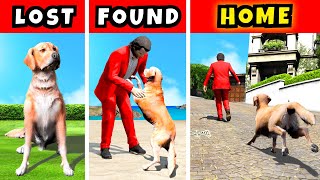 I Found MICHAELS DOG in GTA 5 Secret [upl. by Lister]