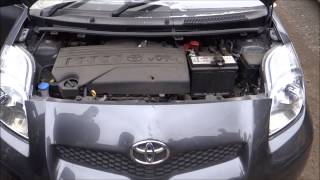 2010 TOYOTA YARIS 13 VVTI VALVEMATIC ENGINE  1NRFE 39623 MILES [upl. by Onifur]