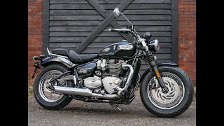 2024 Triumph Bonneville Speedmaster at West Coast Triumph Glasgow [upl. by Ytram]