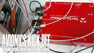 Avionics Kick Off  the wiring marathon begins [upl. by Grover258]