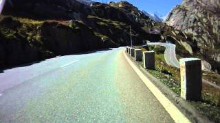 Cycling Andermatt to Interlaken  Furka Grimsel and Grosse Scheidegg [upl. by Dunc]