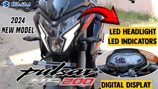 New Pulsar NS200 Launched💥Showroom வந்தாச்சு 2024 Bajaj Pulsar NS200 NextgenDetailed Review Tamil [upl. by Yamauchi50]