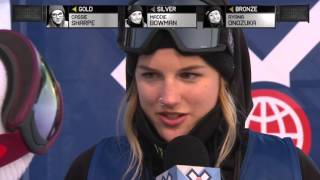 Cassie Sharpes Gold Medal Run at X Games Oslo 2016 [upl. by Evannia]