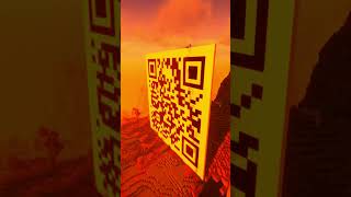 TAJEMNICZY kod QR na moim świecie👻 minecraft mc gaming survival qrcode building cinematic [upl. by Armilda]