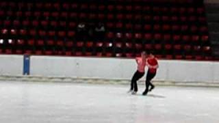 Stéphane Lambiel ice dancing in Oberstdorf [upl. by Laius]