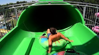 Magic Tube Water Slide at Adrenalin Csúszdapark [upl. by Ycal151]