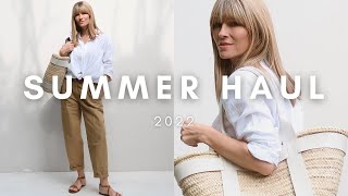 SUMMER TRY ON HAUL  Arket Cos Mytheresa Reiss Sezane [upl. by Philine]