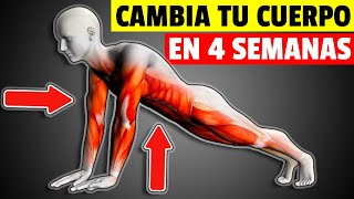 5 Ejercicios SIMPLES para RESULTADOS RÁPIDOS Entrenamiento en casa sin equipo Ejercicios HIPERTROFIA [upl. by Joly]