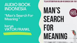 MAN’S SEARCH FOR MEANING  AUDIO BOOK INDONESIA  VIKTOR FRANKL [upl. by Joacimah]