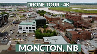 Moncton NB A Spectacular 4K Drone Exploration with DJI Mini 2 [upl. by Freed]