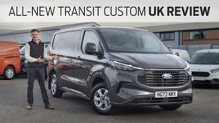 BRAND NEW Transit Custom Full UK Review 2023  2024 [upl. by Samohtnhoj573]