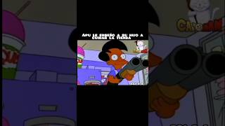 El Hijo de Apu Vs Ladrones 🤣 thesimpsons homersimpson humor shorts shortsfeed shortsviral [upl. by Derrej]