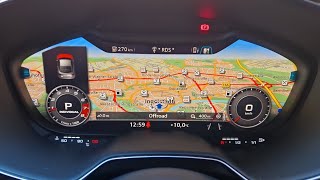 Attivazione navigatore con sblocco mappe a vita Smartphone Interface e VIM su Audi TT Mk3 [upl. by Atiek465]