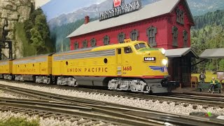 Lionel Legacy Union Pacific F7s [upl. by Crompton]