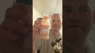 Dunkin Iced Coffee French Vanilla Coffee Review [upl. by Ellyn903]