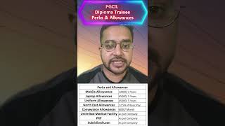 PGCIL Diploma Trainee Perks and Allowances  Mobile Laptop Conveyance Medical [upl. by Dena]