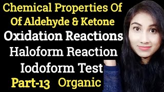 Haloform Reaction🔥Iodoform TestOxidation Reaction Of Aldehyde amp KetoneNJCHEMISTRYPart13Organic [upl. by Kobylak]