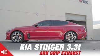 Kia Stinger 33T GRiP Exhaust System [upl. by Lifton]