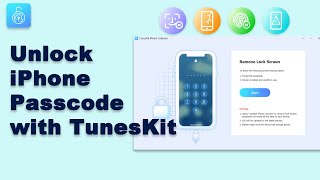 TunesKit Tutorial 2022 How to Unlock iPhone Without Passcode on Windows [upl. by Ellednahc]