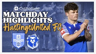 Matchday Highlights  Bishops Stortford FC vs Hastings United FC  Pitching In Isthmian Premier [upl. by Davin]