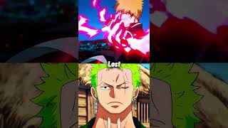 Ichigo Vs Zoro debate ichigo zoro op bleach shorts [upl. by Dalton511]