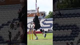 90 MPH FAST Bowling  Tymal Mills amp Steven Finn Shorts [upl. by Eicaj]