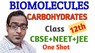 BIOMOLECULES Class12  CARBOHYDRATES NCERT NEET JEEMAIN [upl. by Neeloj]