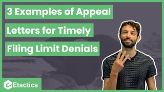 3 Killer Examples of Effective Appeal Letters for Timely Filing Denials [upl. by Emarej690]