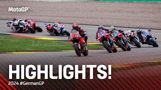 MotoGP™ Race Highlights 🤯  2024 GermanGP [upl. by Rodi]