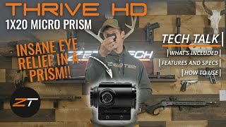 Tech Talk  Zerotech Thrive HD Micro Prism Specs and Features [upl. by Fricke]