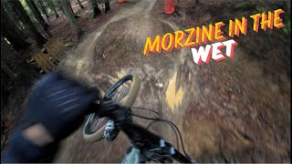 RIDING THROUGH THE MUD IN MORZINES MOST FAMOUS TRACK [upl. by Coffin]