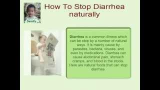 How To Stop Diarrhea Naturally [upl. by Cally85]