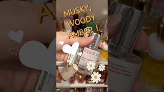 MUSKY WOODY AMBER  🤍🤍🤍 sotd perfume scent fragrance initio musk dossierperfume [upl. by Nauqes]