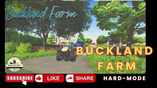 🚜Bucklands Farm Hard Playthrough with Simulator Radio  FS22  TeamB42 GiantsPartner 🌾 [upl. by Anual41]