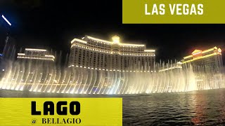 Lago  Bellagio Las Vegas 2021 Edition  Pasta Pizza Patio Seating and the Fountain Show [upl. by Ginzburg]