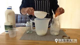 How To Make Kefir Milk 101 Part 3  Second Ferment And Beyond [upl. by Dorran584]