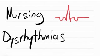 Nursing Dysrhythmias in 15 minutes Part 2 [upl. by Maxey]