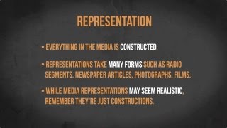 Media Representation  Media in Minutes  Episode 7 [upl. by Ardnaeed]