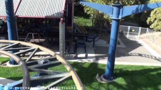 Lego Technic Test Track Coaster Front Seat HD POV Legoland California [upl. by Hisbe]