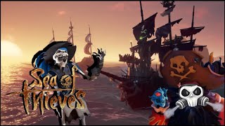 Sailing on the GOLDEN GOBLIN Sea of Thieves freeplay friday [upl. by Kelula]