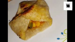 Dominos Style Zingy Parcel at home  Paneer Parcels Recipe  Veg Zingy parcel [upl. by Natie]